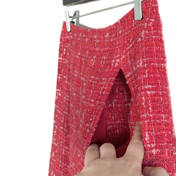 Chanel 06P Look 15 Red Tweed Skirt - Picture 3 of 6